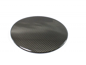 Mercedes Benz SLK Fuel Door Cover - Carbon Fiber - R172 